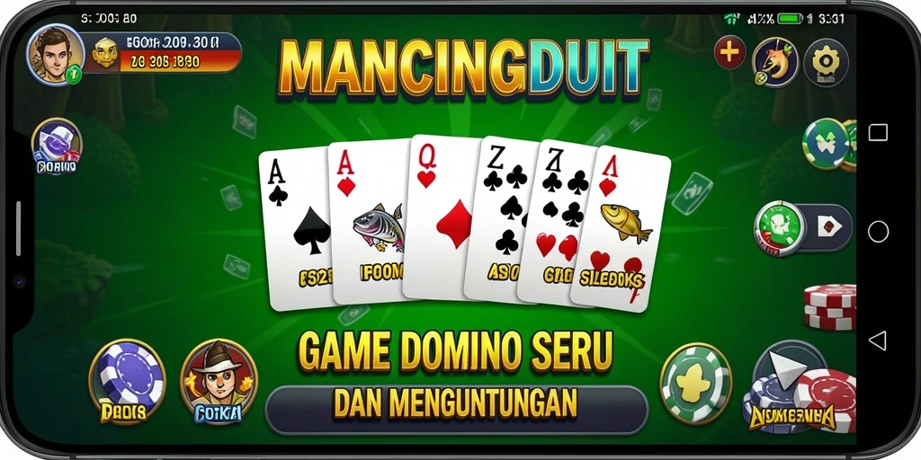 Tampilan gameplay MANCINGDUIT yang seru dan interaktif.